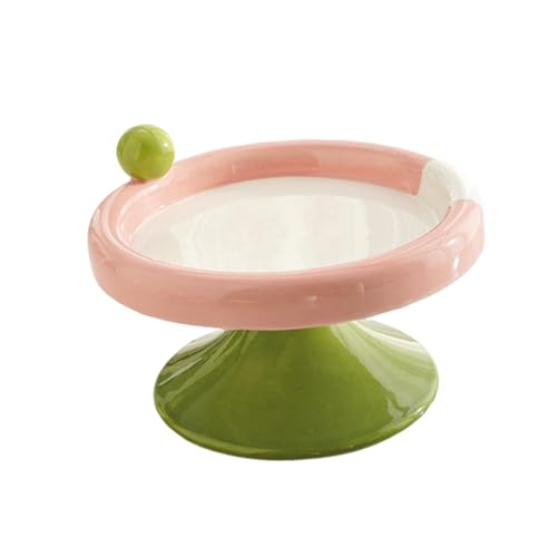 perfk Erhöhter Katzennapf aus, erhöhter Futter- und Wassernapf, süßes Eiscreme-Design für Trocken- und Nassspender für Hauskatzen, Katzenfutternapf, Groß Rot Grün perfk Erhöhter Katzennapf aus, erhöhter Futter- und Wassernapf, süßes Eiscreme-Design für Trocken- und Nassspender für Hauskatzen, Katzenfutternapf, Groß Rot Grün von perfk