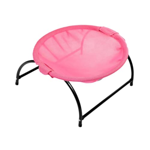 perfk Erhöhtes Haustierbett, erhöhtes Katzenschlafbett, kratzfestes, bequemes Sofa, abnehmbares Nest, Katzenhängematte, erhöhtes Katzenbett, Rosa perfk Erhöhtes Haustierbett, erhöhtes Katzenschlafbett, kratzfestes, bequemes Sofa, abnehmbares Nest, Katzenhängematte, erhöhtes Katzenbett, Rosa von perfk