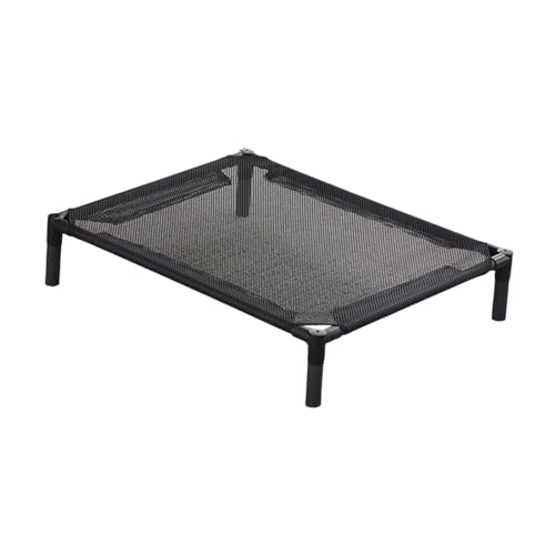 perfk Erhöhtes Hundebett, kühlendes erhöhtes, stabiles, tragbares Haustierbett, Katzen, kühlendes Haustierbett für Katzen, für den Innenbereich, kleine, XL perfk Erhöhtes Hundebett, kühlendes erhöhtes, stabiles, tragbares Haustierbett, Katzen, kühlendes Haustierbett für Katzen, für den Innenbereich, kleine, XL von perfk