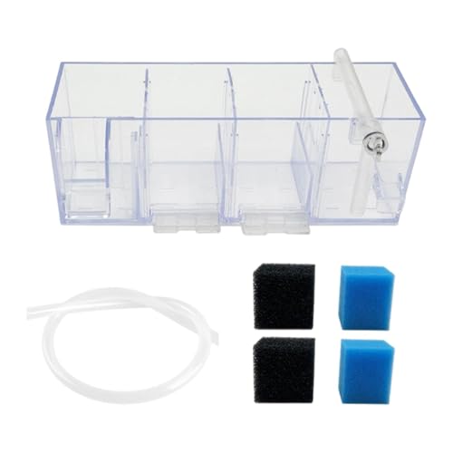 perfk Filterbox für Aquarien, zum Aufhängen für Aquarien, Reinigung des Kreislaufwassers, Zubehör für Aquarien, robuster, geräuschloser, A perfk Filterbox für Aquarien, zum Aufhängen für Aquarien, Reinigung des Kreislaufwassers, Zubehör für Aquarien, robuster, geräuschloser, A von perfk