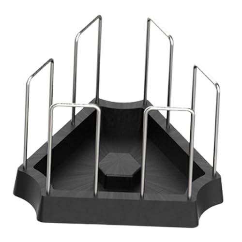 perfk Futternapf für Schildkröten, Trinkschale, beschwerter Boden, um EIN Umkippen des Futter- und Wassernapfs für Schildkröten zu verhindern, Futterspender, Schwarz perfk Futternapf für Schildkröten, Trinkschale, beschwerter Boden, um EIN Umkippen des Futter- und Wassernapfs für Schildkröten zu verhindern, Futterspender, Schwarz von perfk