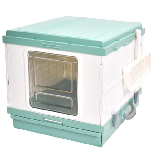 perfk Geschlossene Katzentoilette, Katzentoilette mit Schublade, großes Kätzchentöpfchen, Katzentoiletten, Bettpfanne, Katzentoilette für, GrÜn perfk Geschlossene Katzentoilette, Katzentoilette mit Schublade, großes Kätzchentöpfchen, Katzentoiletten, Bettpfanne, Katzentoilette für, GrÜn von perfk