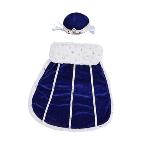 perfk Halloween-Hundekostüm, Haustier-Feiertagsbekleidung, Foto-Requisite, lustiges weiches Haustierkönigin-Kleid, Outfit, Cosplay-Bekleidung für, Schwarz, L von perfk