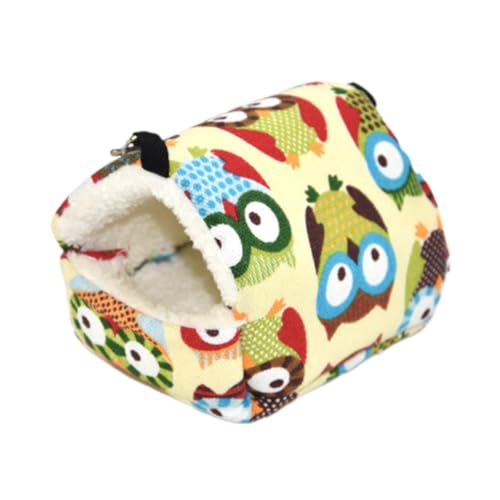 perfk Hamster Hängehaus für Kleine Tiere, 22cmx21cm Eule perfk Hamster Hängehaus für Kleine Tiere, 22cmx21cm Eule von perfk
