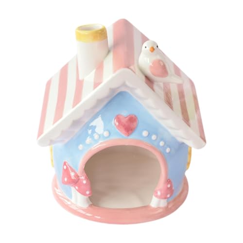 perfk Hamster -Versteck kleine Haustiere Spielen Hütte Dekoration Robustes buntes Tiernest Haustier Hideaway Shelter für Chipmunk Hamster perfk Hamster -Versteck kleine Haustiere Spielen Hütte Dekoration Robustes buntes Tiernest Haustier Hideaway Shelter für Chipmunk Hamster von perfk