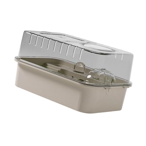 perfk Hamsterkäfig, Kleintierkäfig, transparent, Oben zu öffnen, atmungsaktiv, Haus, Lebensraum für Mäuse, Kaninchen, Kleintiere, Meerschweinchen, Weiß perfk Hamsterkäfig, Kleintierkäfig, transparent, Oben zu öffnen, atmungsaktiv, Haus, Lebensraum für Mäuse, Kaninchen, Kleintiere, Meerschweinchen, Weiß von perfk