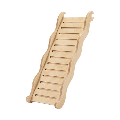 perfk Hamsterleiter aus Holz, Hasenstall, Rampe, Kletterspielzeug, Zwerghamsterbrücke, Leiterbrücke, für Ratten, Chinchillas, Kleintiere, Mäuse, L perfk Hamsterleiter aus Holz, Hasenstall, Rampe, Kletterspielzeug, Zwerghamsterbrücke, Leiterbrücke, für Ratten, Chinchillas, Kleintiere, Mäuse, L von perfk