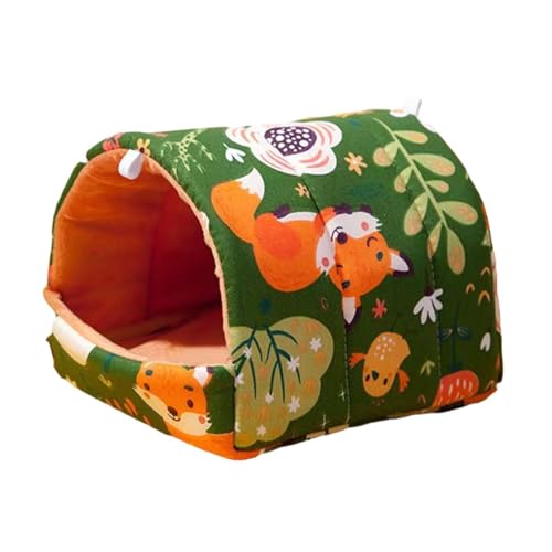 perfk Hamsternest, Meerschweinchenhaus, stabil, süß, gemütlich, warm, weich, Kleintierhaus, Meerschweinchenversteck für Igel, Rattenzubehör, M perfk Hamsternest, Meerschweinchenhaus, stabil, süß, gemütlich, warm, weich, Kleintierhaus, Meerschweinchenversteck für Igel, Rattenzubehör, M von perfk