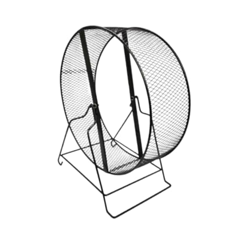 perfk Hamsterrad, ruhiges Laufrad mit Klammer, Meerschweinchen -Joggingrad für Eichhörnchen, kleine Tiere, Mäuse, 21cm perfk Hamsterrad, ruhiges Laufrad mit Klammer, Meerschweinchen -Joggingrad für Eichhörnchen, kleine Tiere, Mäuse, 21cm von perfk