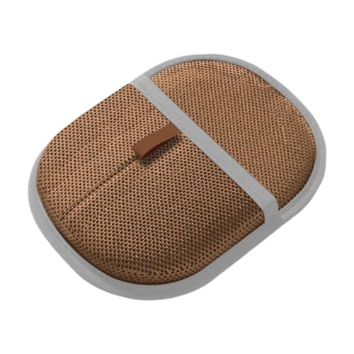 perfk Handschuh zur Tierhaarentfernung für Katzen und Hunde, elektrostatischer Tierhaarentferner, Fellpflegehandschuh für Möbel, Umhänge, Teppiche, Lange, Braun perfk Handschuh zur Tierhaarentfernung für Katzen und Hunde, elektrostatischer Tierhaarentferner, Fellpflegehandschuh für Möbel, Umhänge, Teppiche, Lange, Braun von perfk