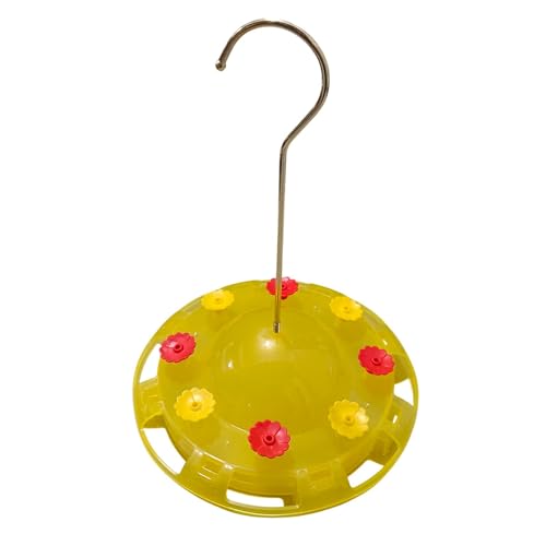 perfk Hanging für Outdoors Garten Ornament Dekorative wetterfeste Hauswarming Geschenk Wasserspender für Garten, Gelb von perfk