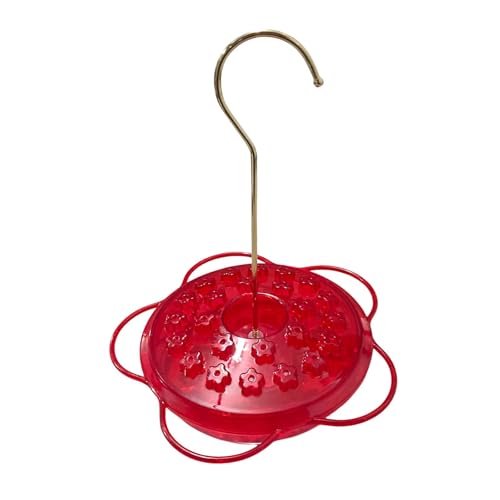 perfk Hanging für Outdoors Garten Ornament Dekorative wetterfeste Hauswarming Geschenk Wasserspender für Garten, Rot perfk Hanging für Outdoors Garten Ornament Dekorative wetterfeste Hauswarming Geschenk Wasserspender für Garten, Rot von perfk