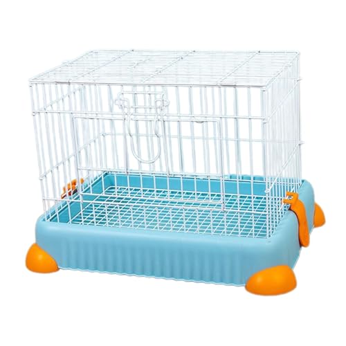 perfk Hasenkäfig, Hasenstall für den Innenbereich, leicht zu reinigender Käfig, Kleintierkäfig, Meerschweinchenkäfig für Igel, Chinchillas, Kaninchen, BLAU perfk Hasenkäfig, Hasenstall für den Innenbereich, leicht zu reinigender Käfig, Kleintierkäfig, Meerschweinchenkäfig für Igel, Chinchillas, Kaninchen, BLAU von perfk