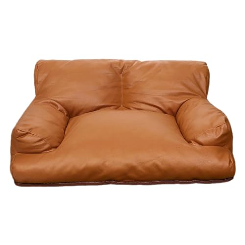 perfk Haustier-, Hunde-/Katzencouch, atmungsaktives PU, wasserdicht, kleines Hundesofa, Zwinger, Haustiercouch, Liege für Hauskatzen, Kätzchen, 50, Kaffee perfk Haustier-, Hunde-/Katzencouch, atmungsaktives PU, wasserdicht, kleines Hundesofa, Zwinger, Haustiercouch, Liege für Hauskatzen, Kätzchen, 50, Kaffee von perfk