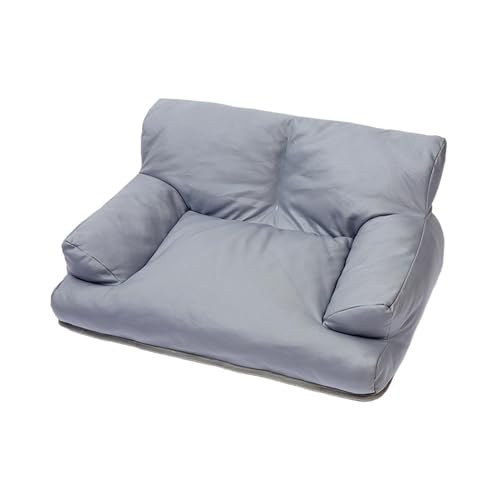perfk Haustier-, Hunde-/Katzencouch, atmungsaktives PU, wasserdicht, kleines Hundesofa, Zwinger, Haustiercouch, Liege für Hauskatzen, Kätzchen, 50, grau perfk Haustier-, Hunde-/Katzencouch, atmungsaktives PU, wasserdicht, kleines Hundesofa, Zwinger, Haustiercouch, Liege für Hauskatzen, Kätzchen, 50, grau von perfk
