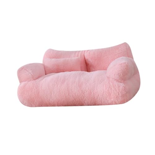 perfk Haustier-, Katzenbett, Bequeme rutschfeste Unterseite, waschbar, für Hauskatzen, Welpenschlafbett für Welpen, kleine Hunde und Katzen, ROSA perfk Haustier-, Katzenbett, Bequeme rutschfeste Unterseite, waschbar, für Hauskatzen, Welpenschlafbett für Welpen, kleine Hunde und Katzen, ROSA von perfk