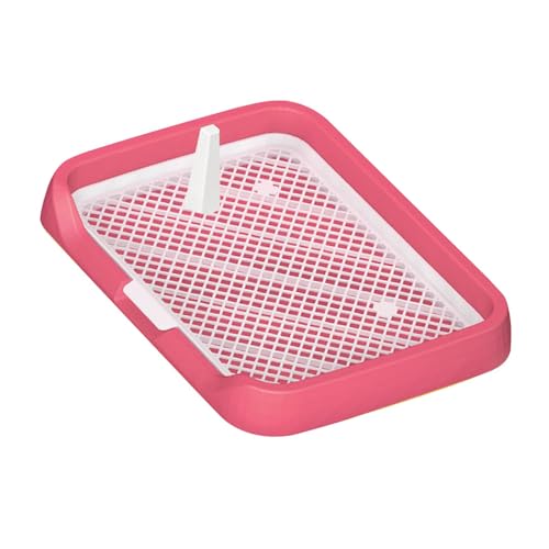 perfk Haustier-Hundetöpfchen-Tablett, Haustier-Hundetraining, Toilette, Badezimmer, Hunde-Pad-Halter, für kleine und mittlere Haustier-Training perfk Haustier-Hundetöpfchen-Tablett, Haustier-Hundetraining, Toilette, Badezimmer, Hunde-Pad-Halter, für kleine und mittlere Haustier-Training von perfk