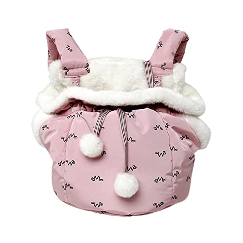 perfk Rucksack Transporteur für Kleine Hunde, Atmungsaktive Brust Tragetasche Zusammenklappbare Plüschtasche Reisen, Wandern Im Freien, Bepink perfk Rucksack Transporteur für Kleine Hunde, Atmungsaktive Brust Tragetasche Zusammenklappbare Plüschtasche Reisen, Wandern Im Freien, Bepink von perfk