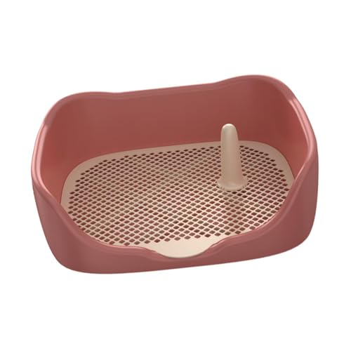 perfk Haustier WC, Tragbare Trainingsunterlagen Halter für Hunde, Indoor Toilette, Rotes Medium perfk Haustier WC, Tragbare Trainingsunterlagen Halter für Hunde, Indoor Toilette, Rotes Medium von perfk