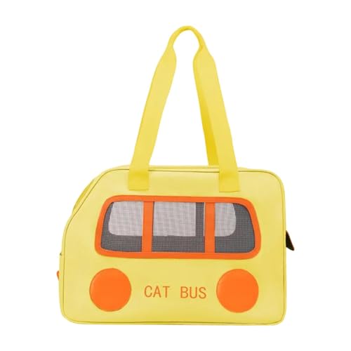 perfk Haustierbeutel Haustier Reisen Tasche Tasche Leichte Haustasche Tragbare Handtasche zum Einkaufswanderung Kleiner Hundetransport im Freien, Gelb perfk Haustierbeutel Haustier Reisen Tasche Tasche Leichte Haustasche Tragbare Handtasche zum Einkaufswanderung Kleiner Hundetransport im Freien, Gelb von perfk