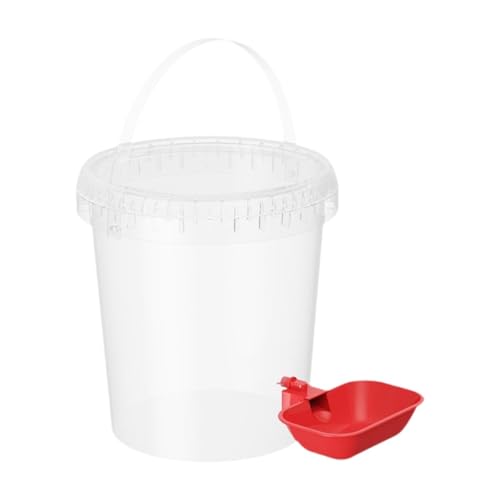 perfk Haustierwasserspender Haustier Wasserspender Station Füttere Haustier Wasserer Automatische Wasserschale für Katzen Gänse Welpe Kaninchen, 8l perfk Haustierwasserspender Haustier Wasserspender Station Füttere Haustier Wasserer Automatische Wasserschale für Katzen Gänse Welpe Kaninchen, 8l von perfk