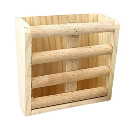 perfk Heufutterspender aus Holz, Heufutterregal für Meerschweinchen, Futterhalter für kleine Tiere aus Holz, Grasspender aus Holz für Haustierkaninchen, Grashalter perfk Heufutterspender aus Holz, Heufutterregal für Meerschweinchen, Futterhalter für kleine Tiere aus Holz, Grasspender aus Holz für Haustierkaninchen, Grashalter von perfk