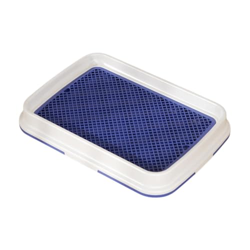 perfk Hunde Töpfchen -Pad Hundetionstraining Toilette Toilettenausbildung Inhaber Haustier Training Toilette für zu Hause, Blau von perfk