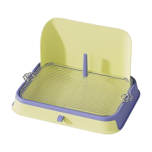 perfk Hunde Toilettenhund Töpfchen Tablett abnehmbare Haustierstreu Pfanne, Edelstahl -Maschenrahmen -Hundetrainingspad für, Hamster im Freien, 20 Mm mit Pfosten perfk Hunde Toilettenhund Töpfchen Tablett abnehmbare Haustierstreu Pfanne, Edelstahl -Maschenrahmen -Hundetrainingspad für, Hamster im Freien, 20 Mm mit Pfosten von perfk