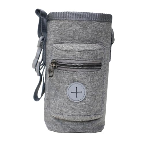 perfk Hunde behandeln Beutel Welpe Training mit Taillengürtel Leichtes Haustier Tasche Fanny Pack für Welpen im Freien, Wanderweg, Grau perfk Hunde behandeln Beutel Welpe Training mit Taillengürtel Leichtes Haustier Tasche Fanny Pack für Welpen im Freien, Wanderweg, Grau von perfk