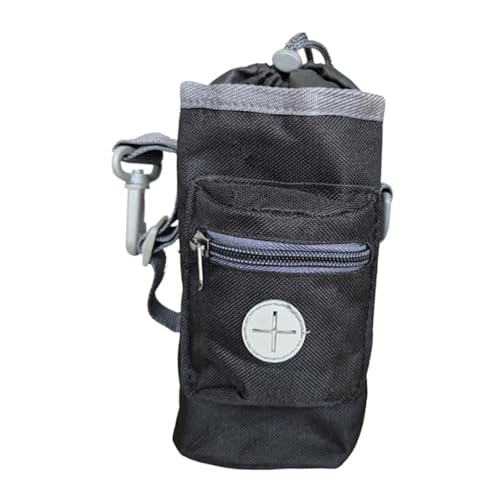 perfk Hunde behandeln Beutel Welpe Training mit Taillengürtel Leichtes Haustier Tasche Fanny Pack für Welpen im Freien, Wanderweg, Schwarz perfk Hunde behandeln Beutel Welpe Training mit Taillengürtel Leichtes Haustier Tasche Fanny Pack für Welpen im Freien, Wanderweg, Schwarz von perfk