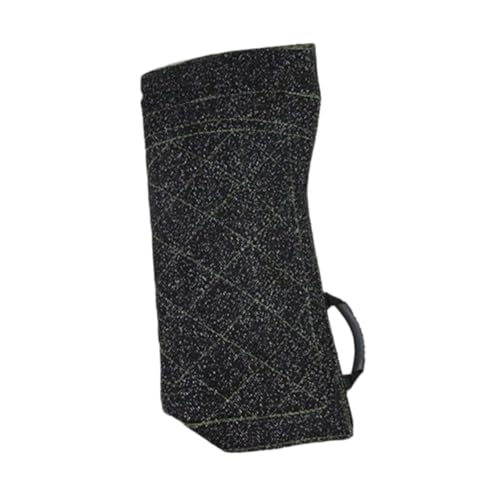 perfk Hundebeiß-Ärmel, Hundetrainings-Armmanschette, robuste Trainingsausrüstung, Armschutz für mittelgroße und große Hunde, die an Spielzeug zerren und, Schwarzes Garn Nylon perfk Hundebeiß-Ärmel, Hundetrainings-Armmanschette, robuste Trainingsausrüstung, Armschutz für mittelgroße und große Hunde, die an Spielzeug zerren und, Schwarzes Garn Nylon von perfk