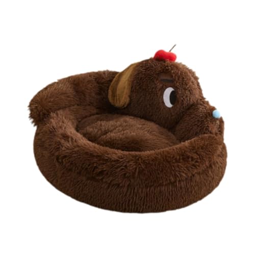 perfk Hundebett, Höhle, Plüschkissen, Bett, weich, Schlafen, Schlummern, Haustier, Katzennest, selbstwärmendes Haustierbett für Chihuahua-Katzen, L perfk Hundebett, Höhle, Plüschkissen, Bett, weich, Schlafen, Schlummern, Haustier, Katzennest, selbstwärmendes Haustierbett für Chihuahua-Katzen, L von perfk