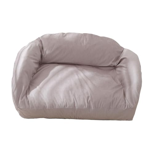 perfk Hundebett, Sofa, Nest, weich, bequem, rutschfeste Unterseite, Haustiercouch, Liege, Haustiercouch für kleine Hunde, Katzen, Kätzchen, alle Rassen, Grau perfk Hundebett, Sofa, Nest, weich, bequem, rutschfeste Unterseite, Haustiercouch, Liege, Haustiercouch für kleine Hunde, Katzen, Kätzchen, alle Rassen, Grau von perfk