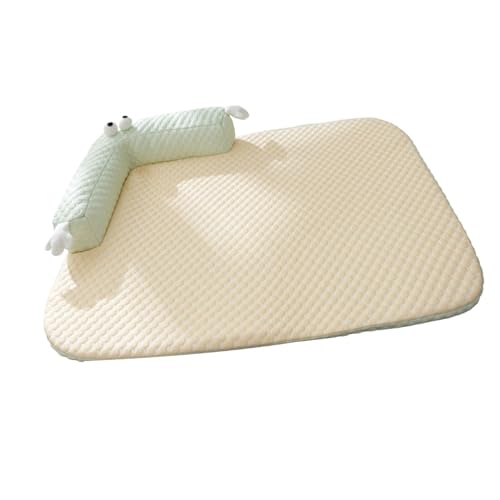 perfk Hundebett-Kistenunterlage, Katzenbett-Einlage, Kätzchen-Kissen, Decke, waschbar, selbstkühlende Unterlage, Sommer-Kühlmatte für Strand, Rasen, Zwinger, grün L perfk Hundebett-Kistenunterlage, Katzenbett-Einlage, Kätzchen-Kissen, Decke, waschbar, selbstkühlende Unterlage, Sommer-Kühlmatte für Strand, Rasen, Zwinger, grün L von perfk