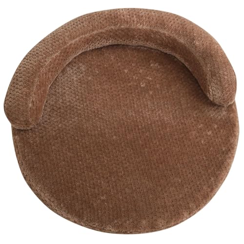 perfk Hundebettmatte, Haustier-Schlafbett, Haustierkissen, gemütlicher Zwinger, Winter, warmes Hundesofa, Couch, Haustierbett für kleine Haustiere, Braun, L perfk Hundebettmatte, Haustier-Schlafbett, Haustierkissen, gemütlicher Zwinger, Winter, warmes Hundesofa, Couch, Haustierbett für kleine Haustiere, Braun, L von perfk