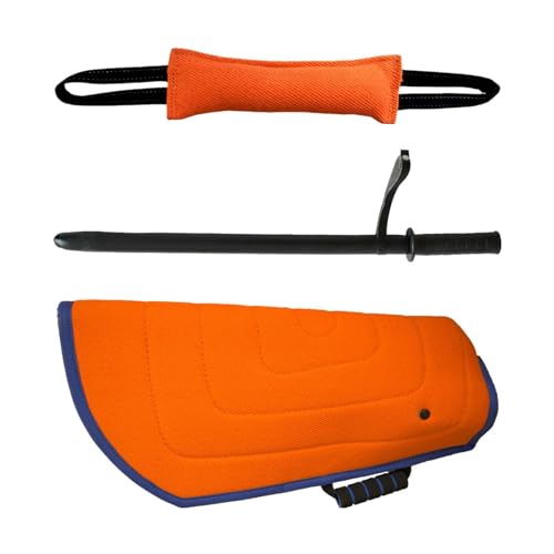 perfk Hundebiss-Trainingsset, Hundetrainingsstab, Trainingsausrüstung für Junge Hunde, Hundetrainingsbeißschutz zum beißen im Freien und im Innenbereich perfk Hundebiss-Trainingsset, Hundetrainingsstab, Trainingsausrüstung für Junge Hunde, Hundetrainingsbeißschutz zum beißen im Freien und im Innenbereich von perfk