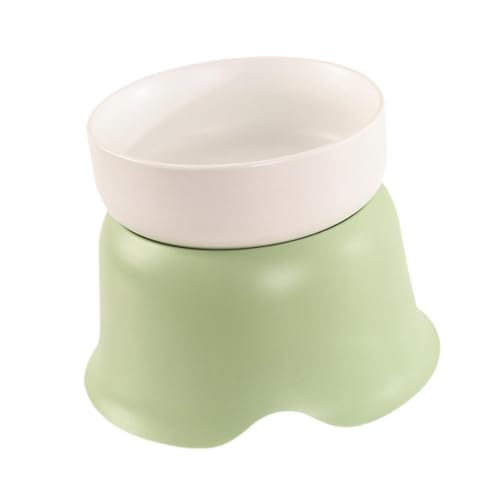 perfk Hundefütterung Wasserschale, leicht abnehmbar für Innenkatzen, Haustierschale, Lebensmittelschale für Katzenhund Haustier Welpe, GrÜn perfk Hundefütterung Wasserschale, leicht abnehmbar für Innenkatzen, Haustierschale, Lebensmittelschale für Katzenhund Haustier Welpe, GrÜn von perfk