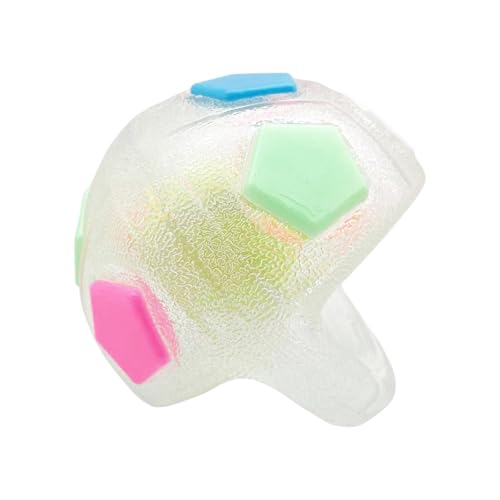 perfk Hundefußballhunde Ziehspielzeug mit Griff, draußen für Tauziehen Interactive Ball für kleine und mittlere Welpen trainierende Geschenke, Transparent perfk Hundefußballhunde Ziehspielzeug mit Griff, draußen für Tauziehen Interactive Ball für kleine und mittlere Welpen trainierende Geschenke, Transparent von perfk