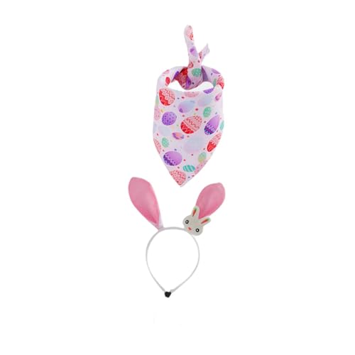 perfk Hundehalstuch-Stirnband, weich, für den Sommer, waschbar, Kostümzubehör, Dekoration für kleine und mittelgroße Hunde, Hundelätzchen, dreieckiger, Rosa, M perfk Hundehalstuch-Stirnband, weich, für den Sommer, waschbar, Kostümzubehör, Dekoration für kleine und mittelgroße Hunde, Hundelätzchen, dreieckiger, Rosa, M von perfk