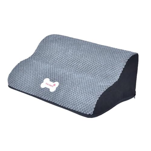 perfk Hundetreppe für Kleine Hunde Extra Breite Haustierstufen, Hohes Bettklettern, Waschbar Leiter, Abnehmbare,Katzenleiter,Hundetreppe Bett für den Innenbereich, Grau 15cm Höhe perfk Hundetreppe für Kleine Hunde Extra Breite Haustierstufen, Hohes Bettklettern, Waschbar Leiter, Abnehmbare,Katzenleiter,Hundetreppe Bett für den Innenbereich, Grau 15cm Höhe von perfk