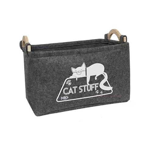 perfk Hundespielzeug-Organizer-Behälter, Aufbewahrungsbehälter für Tierbedarf, Kinderspielzeug-Organizer, große Hundeleckerli-Organizer-Box für Leinen, perfk Hundespielzeug-Organizer-Behälter, Aufbewahrungsbehälter für Tierbedarf, Kinderspielzeug-Organizer, große Hundeleckerli-Organizer-Box für Leinen, von perfk