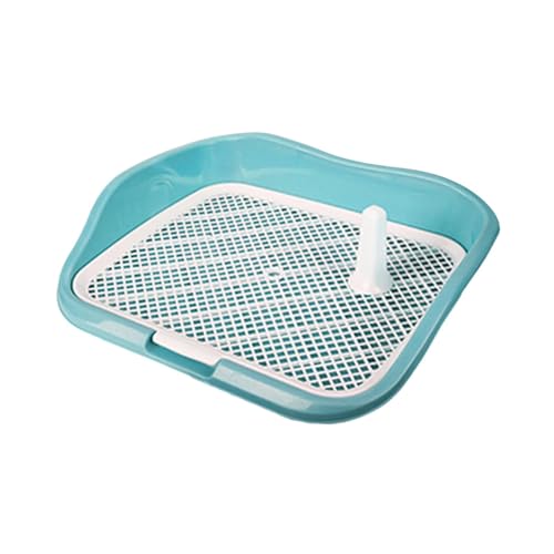 perfk Hundetoilette, Haustier-PIPI-Toilette, Welpen-Töpfchen-Tablett, Reinigungswerkzeug, Trainer, Eck-Katzentoiletten für Chinchillas, Innenkatzen, Grün perfk Hundetoilette, Haustier-PIPI-Toilette, Welpen-Töpfchen-Tablett, Reinigungswerkzeug, Trainer, Eck-Katzentoiletten für Chinchillas, Innenkatzen, Grün von perfk