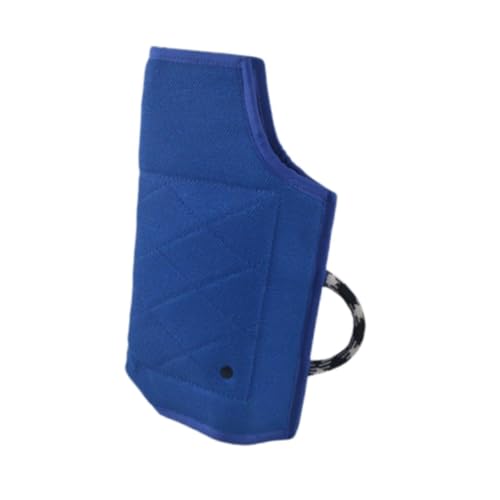 perfk Hundetraining Arm Ärmel bissbeständiges Dickes mit Griff für kleine mittelgroße Hunde zum beißen beim beißen beißen, Blau perfk Hundetraining Arm Ärmel bissbeständiges Dickes mit Griff für kleine mittelgroße Hunde zum beißen beim beißen beißen, Blau von perfk