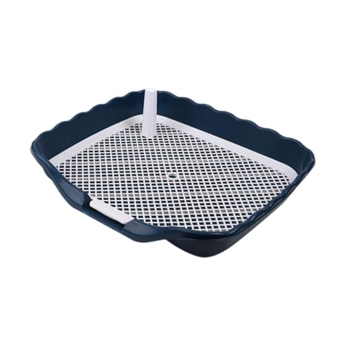 perfk Hundetraining Töpfchen, Welpen Toilette, Haustier Pissschale für Innen, Blau perfk Hundetraining Töpfchen, Welpen Toilette, Haustier Pissschale für Innen, Blau von perfk