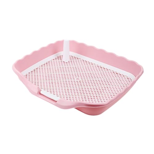 perfk Hundetraining Töpfchen, Welpen Toilette, Haustier Pissschale für Innen, Rosa perfk Hundetraining Töpfchen, Welpen Toilette, Haustier Pissschale für Innen, Rosa von perfk