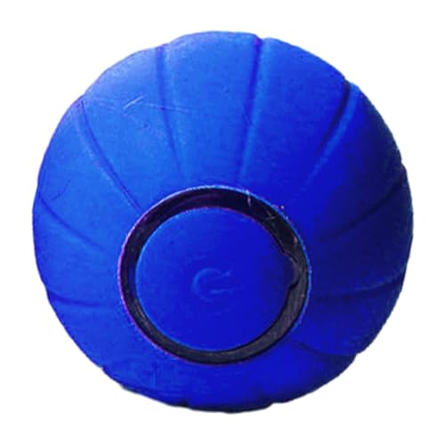 perfk Intelligenter, interaktiver Katzenspielzeugball, intelligenter beweglicher Katzenspielzeugball, selbstbewegender und rollender Ball mit Buntem Licht, Blau von perfk