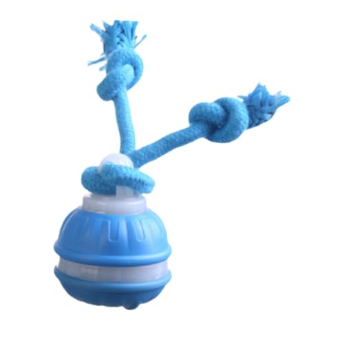 perfk Interaktiver Katzenspielzeugball Smart Jumping Ball Dogs Spielzeug intelligent tragbarer Funny Tail Rolling Interacting Pet Gadget für Kitty, Blau perfk Interaktiver Katzenspielzeugball Smart Jumping Ball Dogs Spielzeug intelligent tragbarer Funny Tail Rolling Interacting Pet Gadget für Kitty, Blau von perfk