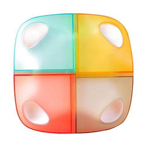 perfk Interaktives Katzenspielzeug, Katzenpuzzle, berührungsempfindlich, Verfolgungsjagd und Bewegung, Möbel schützen, Haustierspielzeug, neckendes, mischfarbe perfk Interaktives Katzenspielzeug, Katzenpuzzle, berührungsempfindlich, Verfolgungsjagd und Bewegung, Möbel schützen, Haustierspielzeug, neckendes, mischfarbe von perfk