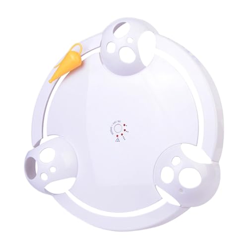 perfk Interaktives Katzenspielzeug, Katzenspielzeug, verstellbar, zum Verstecken, lustiges Spiel, interaktives Jagd-Katzenspielzeug, rotierende Maus, perfk Interaktives Katzenspielzeug, Katzenspielzeug, verstellbar, zum Verstecken, lustiges Spiel, interaktives Jagd-Katzenspielzeug, rotierende Maus, von perfk