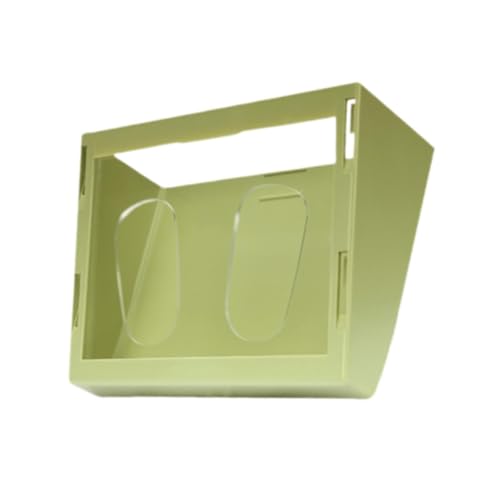 perfk Kaninchen -Heu -Feeder -Heu -Feeder -Rack, große Kapazität, Kleintier Heukabinen -Lebensmittelspender für Meerschweinchen kleines Tier, GrÜn von perfk